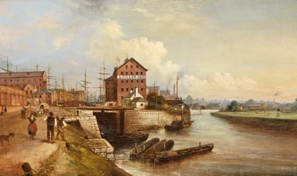 Gloucester Quay and Docks, 1890
